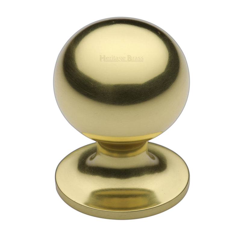 Heritage Brass Ball Cabinet Knob