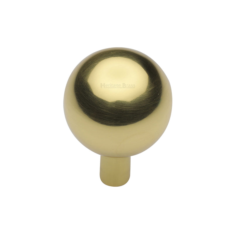 Heritage Brass Sphere Cabinet Knob