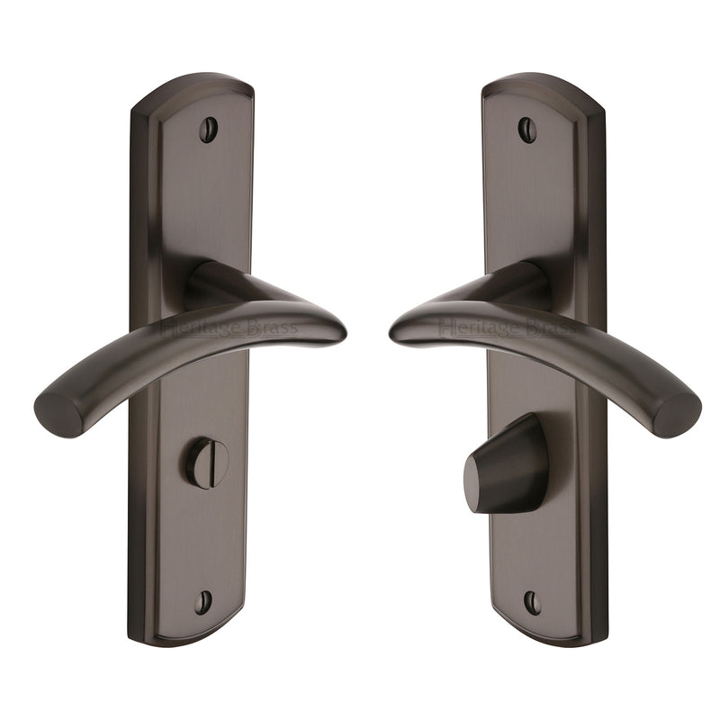 Heritage Brass Centaur Door Handle on Plate