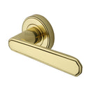 Heritage Brass Century Door Handle on Round Rose