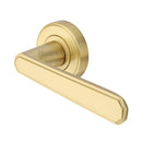 Heritage Brass Century Door Handle on Round Rose