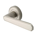 Heritage Brass Century Door Handle on Round Rose