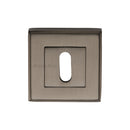 Heritage Brass Standard Key Escutcheon Square - DEC7000