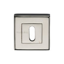 Heritage Brass Standard Key Escutcheon Square - DEC7000