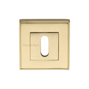 Heritage Brass Standard Key Escutcheon Square - DEC7000