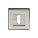 Heritage Brass Standard Key Escutcheon Square - DEC7000