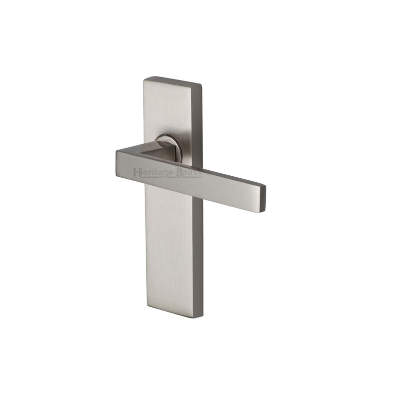 Heritage Brass Delta Door Handle on Plate