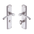 Heritage Brass Diplomat Door Handle on Plate