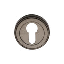 Heritage Brass Euro Profile Cylinder Escutcheon Round - ERD7020