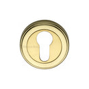 Heritage Brass Euro Profile Cylinder Escutcheon Round - ERD7020
