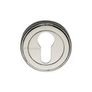 Heritage Brass Euro Profile Cylinder Escutcheon Round - ERD7020
