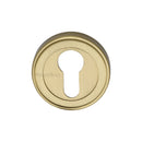 Heritage Brass Euro Profile Cylinder Escutcheon Round - ERD7020