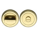 Heritage Brass Round Bathroom Turn & Release - ERD7030