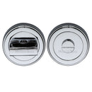 Heritage Brass Round Bathroom Turn & Release - ERD7030