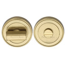 Heritage Brass Round Bathroom Turn & Release - ERD7030