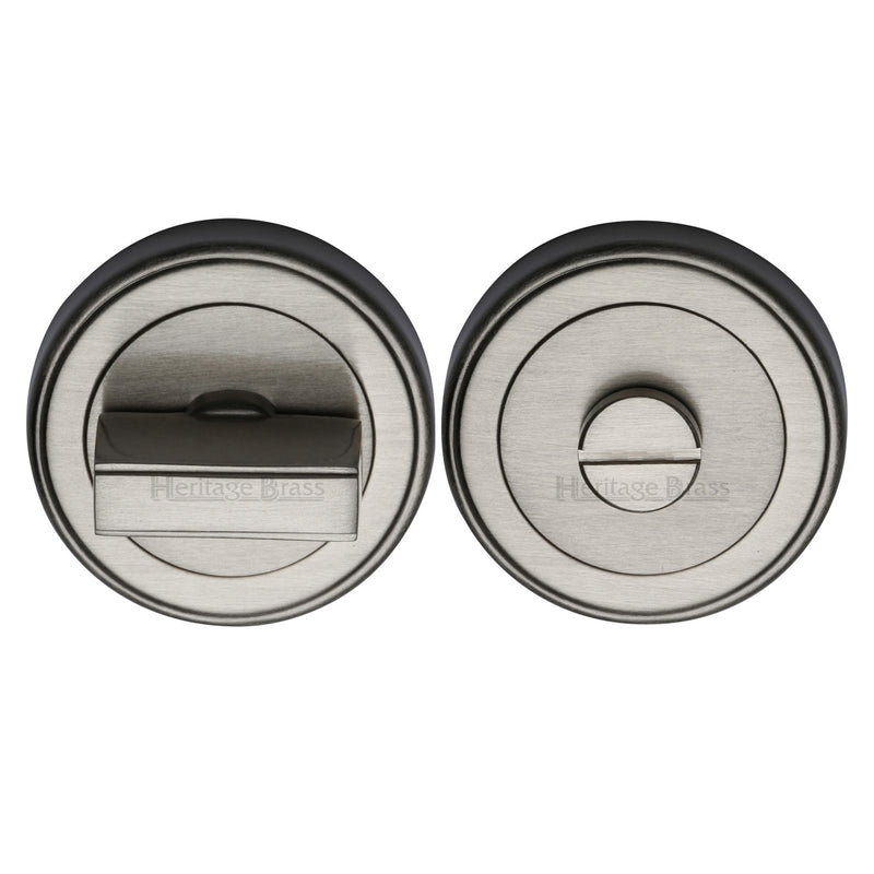 Heritage Brass Round Bathroom Turn & Release - ERD7030