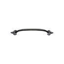 M.Marcus Matt Black Iron Fleur-de-lys Cabinet Pull Handle