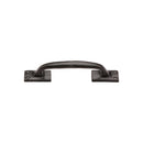 M.Marcus Matt Black Iron Offset Cabinet Pull Handle