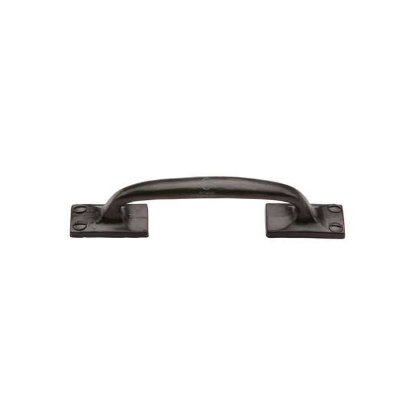 M.Marcus Matt Black Iron Offset Cabinet Pull Handle