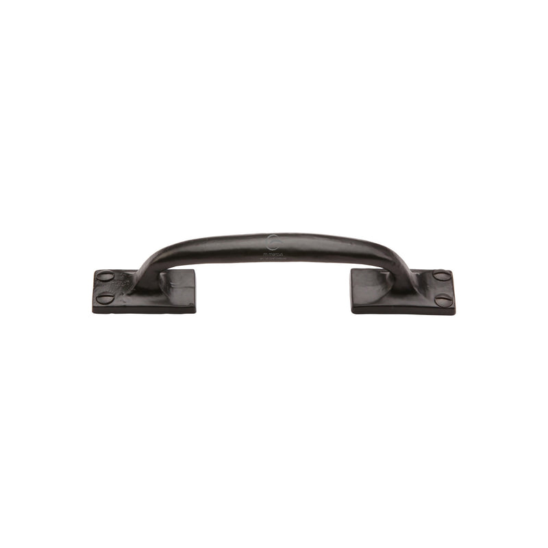 M.Marcus Matt Black Iron Offset Cabinet Pull Handle