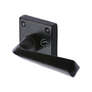 M.Marcus Black Iron Donnington Door Handle on Square Rose
