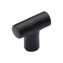 M.Marcus Matt Black Iron T Shaped Cabinet Knob