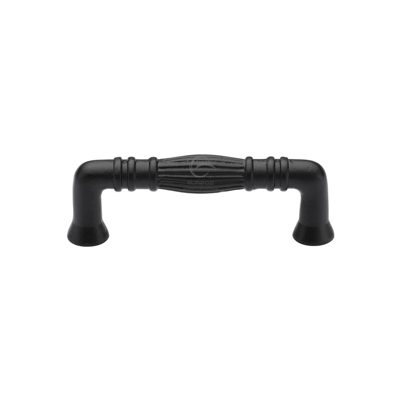 M.Marcus Matt Black Iron Tuscany Cabinet Pull Handle