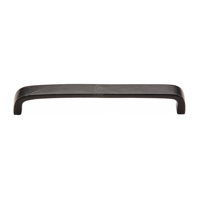 M.Marcus Matt Black Iron Curved D Shaped Cabinet Pull Handle