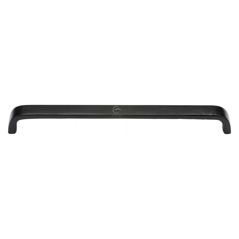 M.Marcus Matt Black Iron Curved D Shaped Cabinet Pull Handle