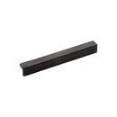 M.Marcus Matt Black Iron Cabinet L Pull Handle