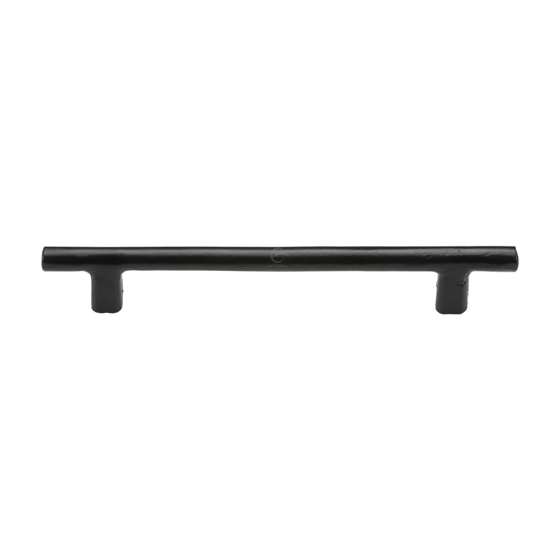 M.Marcus Matt Black Iron Round Bar Cabinet Pull Handle