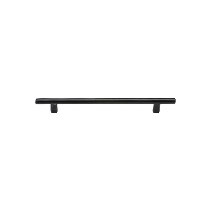 M.Marcus Matt Black Iron Round Bar Cabinet Pull Handle