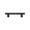M.Marcus Matt Black Iron Round Bar Cabinet Pull Handle