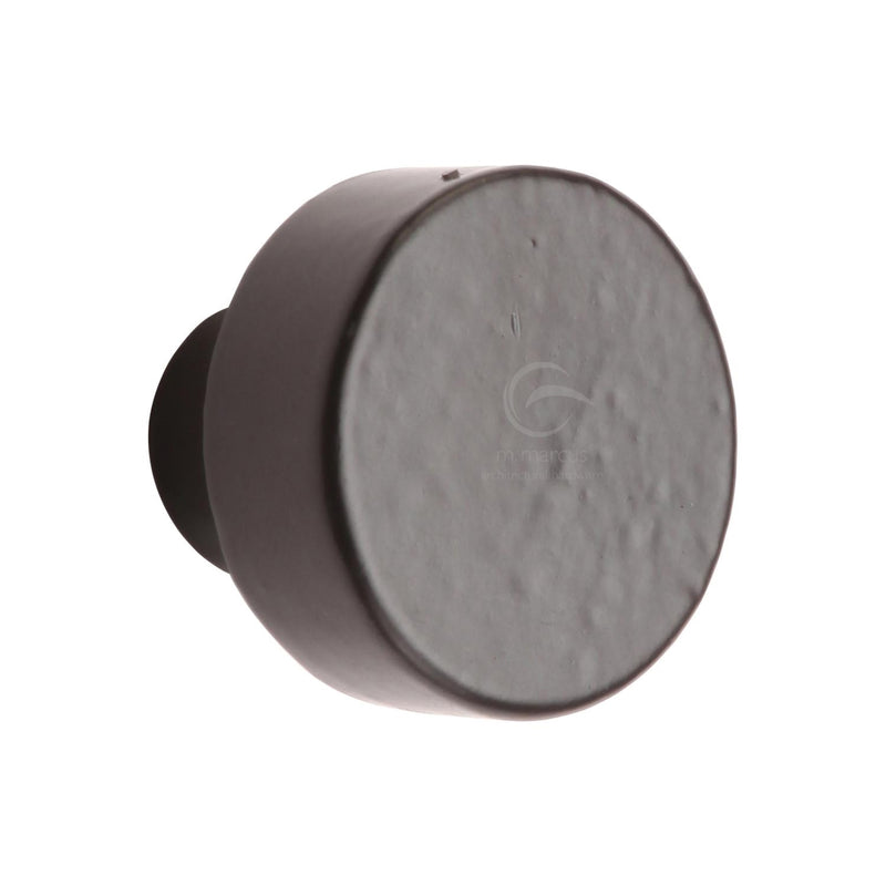 M.Marcus Matt Black Iron Helios Cabinet Knob
