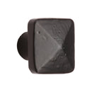 M.Marcus Matt Black Iron Pyramid Cabinet Knob