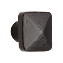 M.Marcus Matt Black Iron Pyramid Cabinet Knob