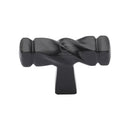 M.Marcus Matt Black Iron Twist Cabinet Knob