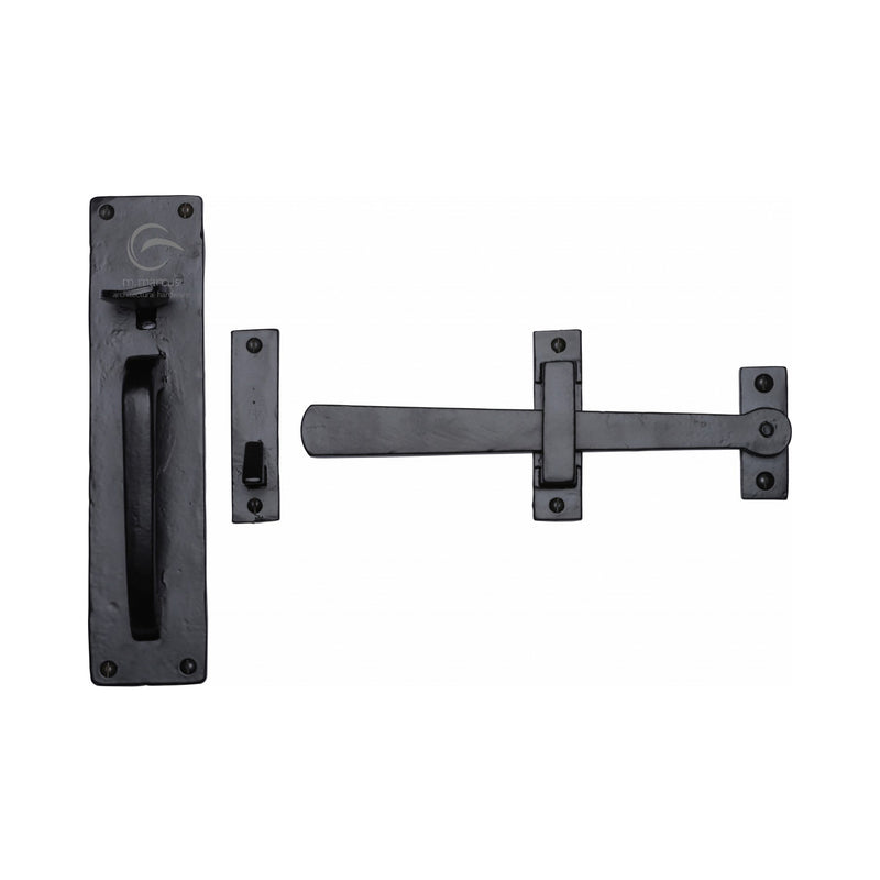 M.Marcus Black Iron Straight Gate Latch