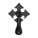 M.Marcus Matt Black Iron Fleur-De-Lys Cabinet Drop Pull