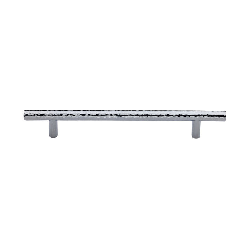 Heritage Brass T-Bar Cabinet Pull Hammered Design