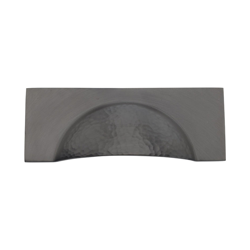 Heritage Brass Hampshire Drawer Cup Pull Hammered Design