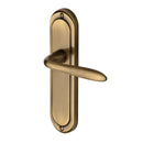 Heritage Brass Henley Door Handle on Plate