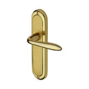 Heritage Brass Henley Door Handle on Plate