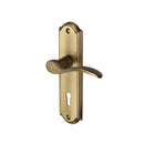 Heritage Brass Howard Door Handle on Plate