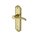 Heritage Brass Howard Door Handle on Plate