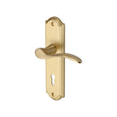 Heritage Brass Howard Door Handle on Plate