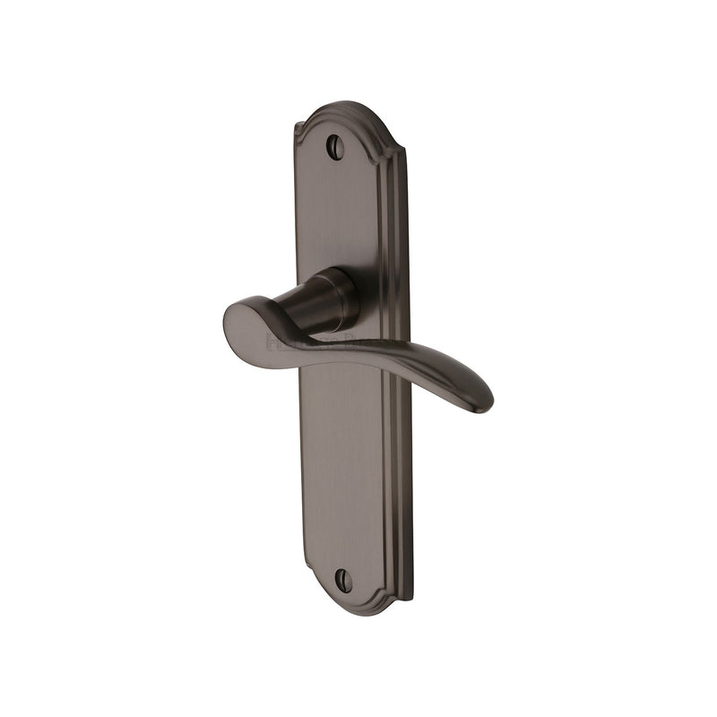 Heritage Brass Howard Door Handle on Plate
