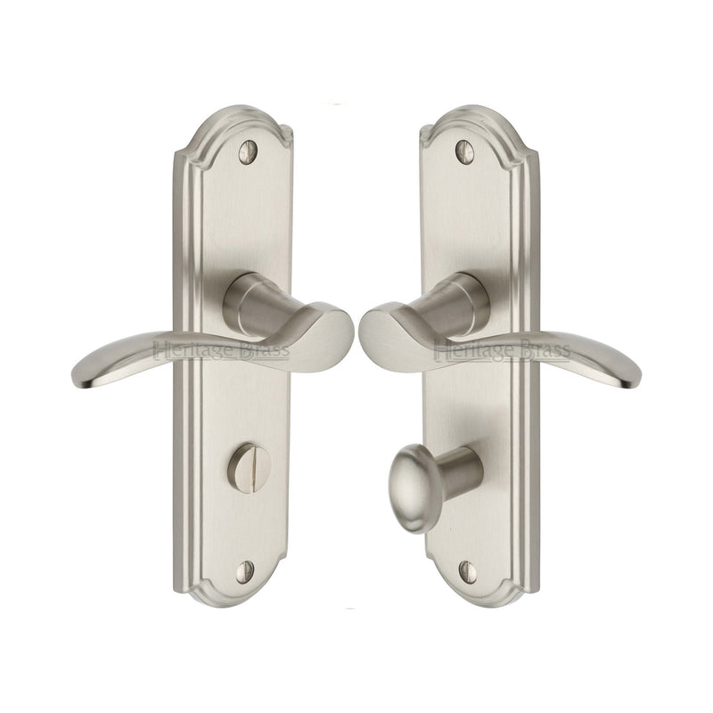 Heritage Brass Howard Door Handle on Plate