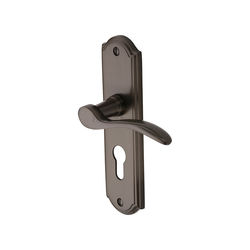 Heritage Brass Howard Door Handle on Plate
