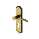Heritage Brass Howard Door Handle on Plate